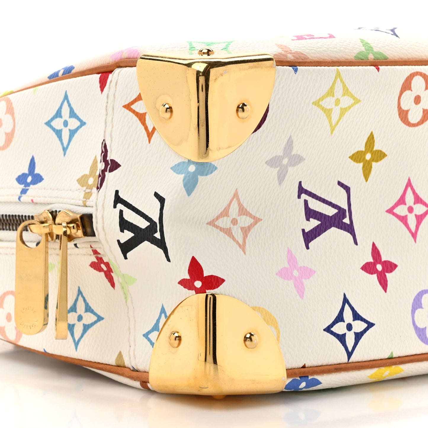 Monogram Multicolor Trouville White