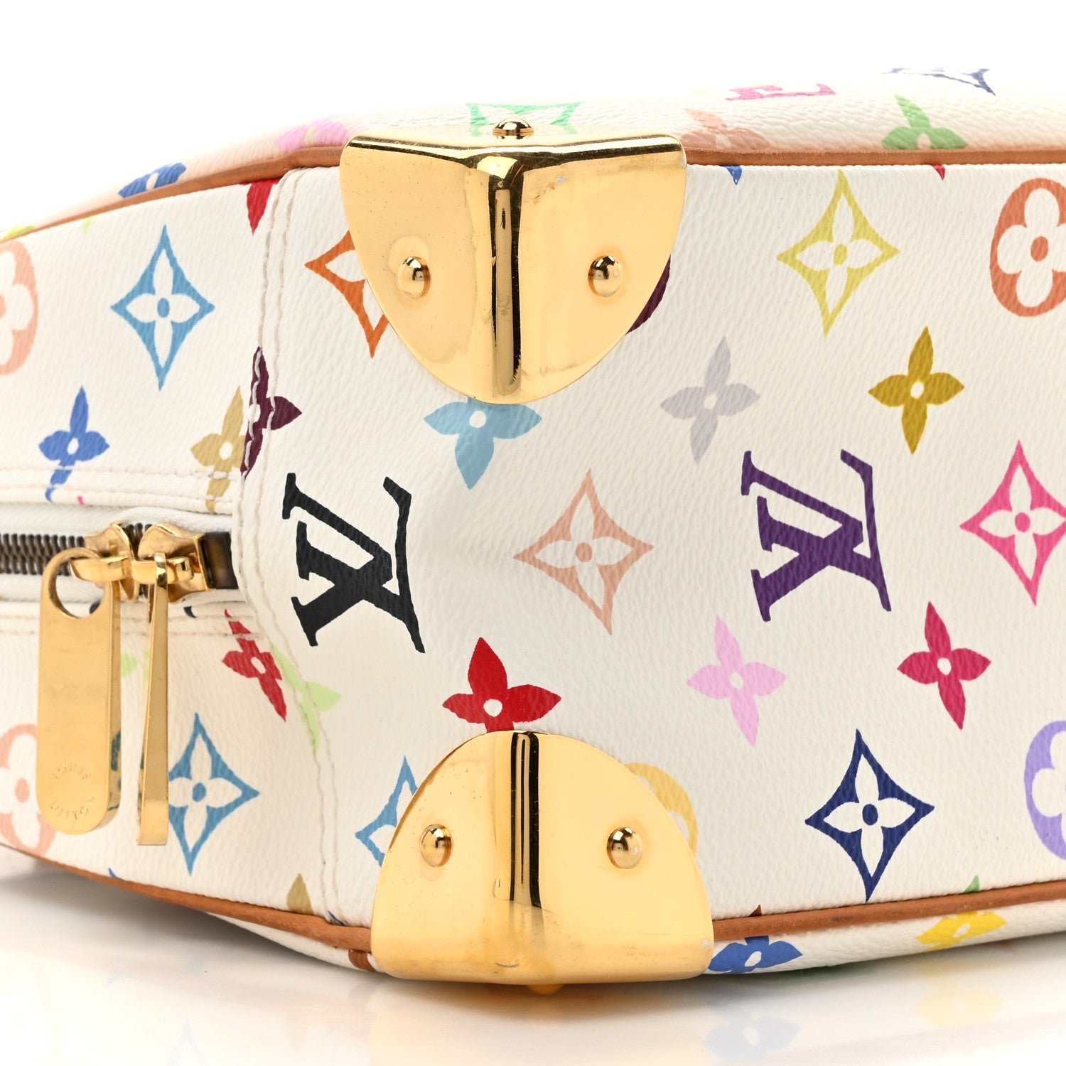 Louis Vuitton Monogram Multicolor Trouville White 9 of 15