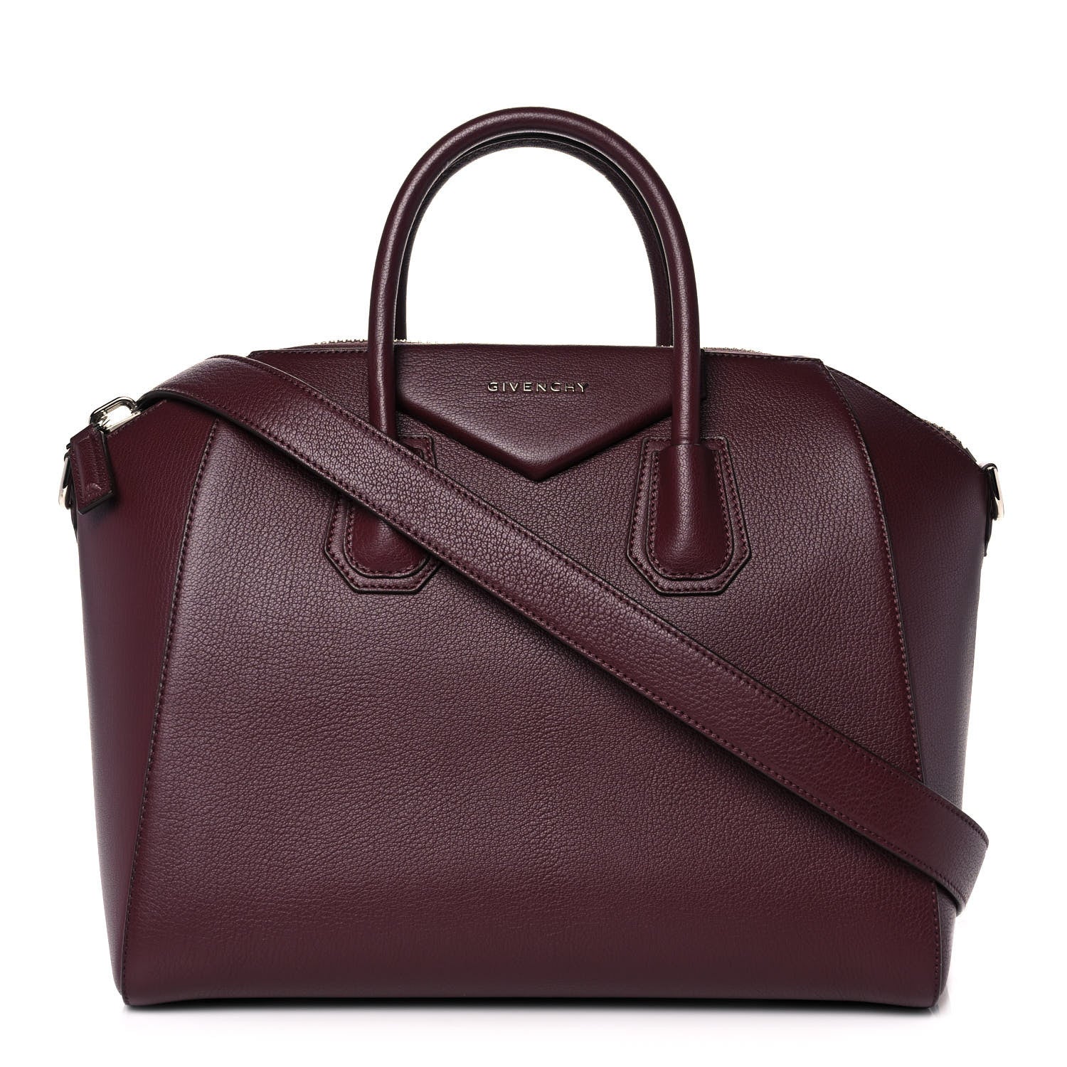 Givenchy Sugar Goatskin Medium Antigona Oxblood 1 of 15
