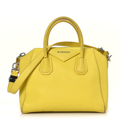 Givenchy Sugar Goatskin Small Antigona Yellow 1 of 12