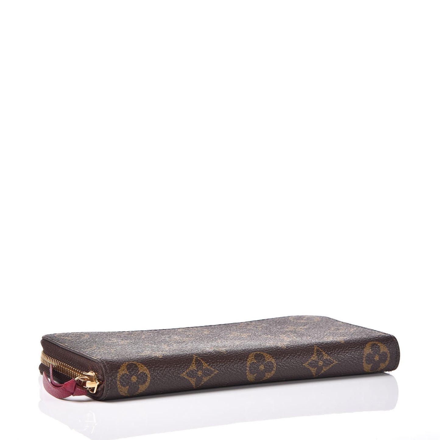 Monogram Clemence Wallet Fuchsia