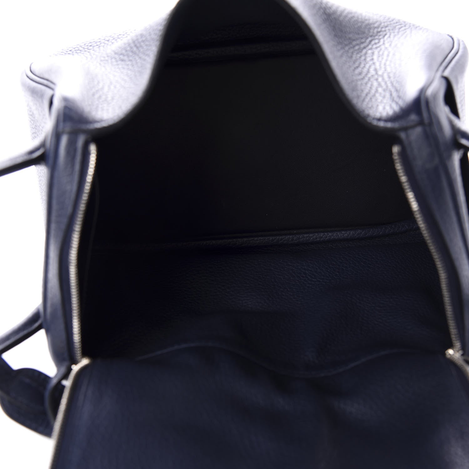 Hermes Taurillon Clemence Lindy 26 Bleu Nuit 5 of 11