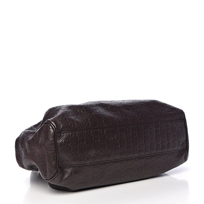 Gucci Guccissima Medium Sukey Tote Chocolate 4 of 10