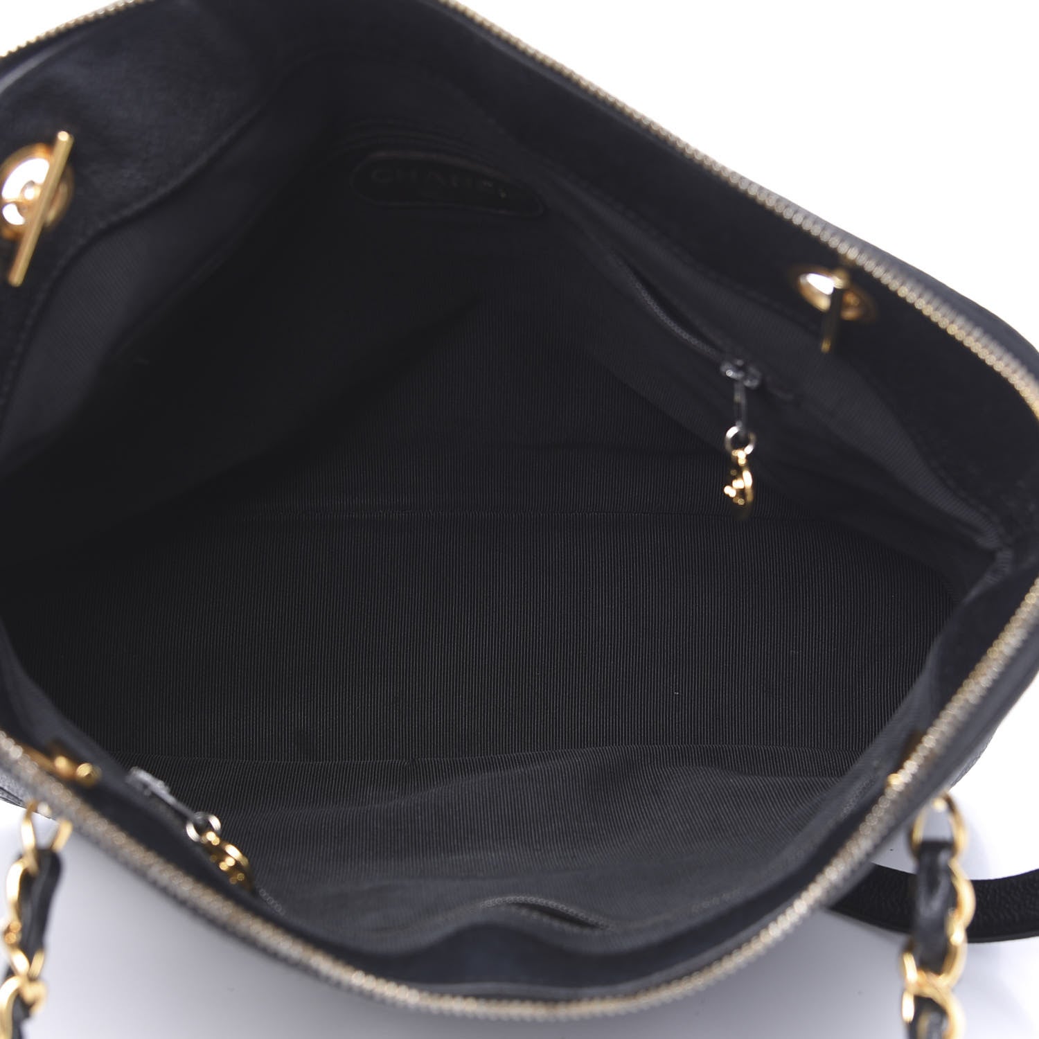Chanel Caviar CC Shoulder Bag Black 4 of 11
