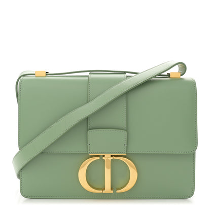 Christian Dior Smooth Calfskin 30 Montaigne Flap Bag Mint Green 1 of 11