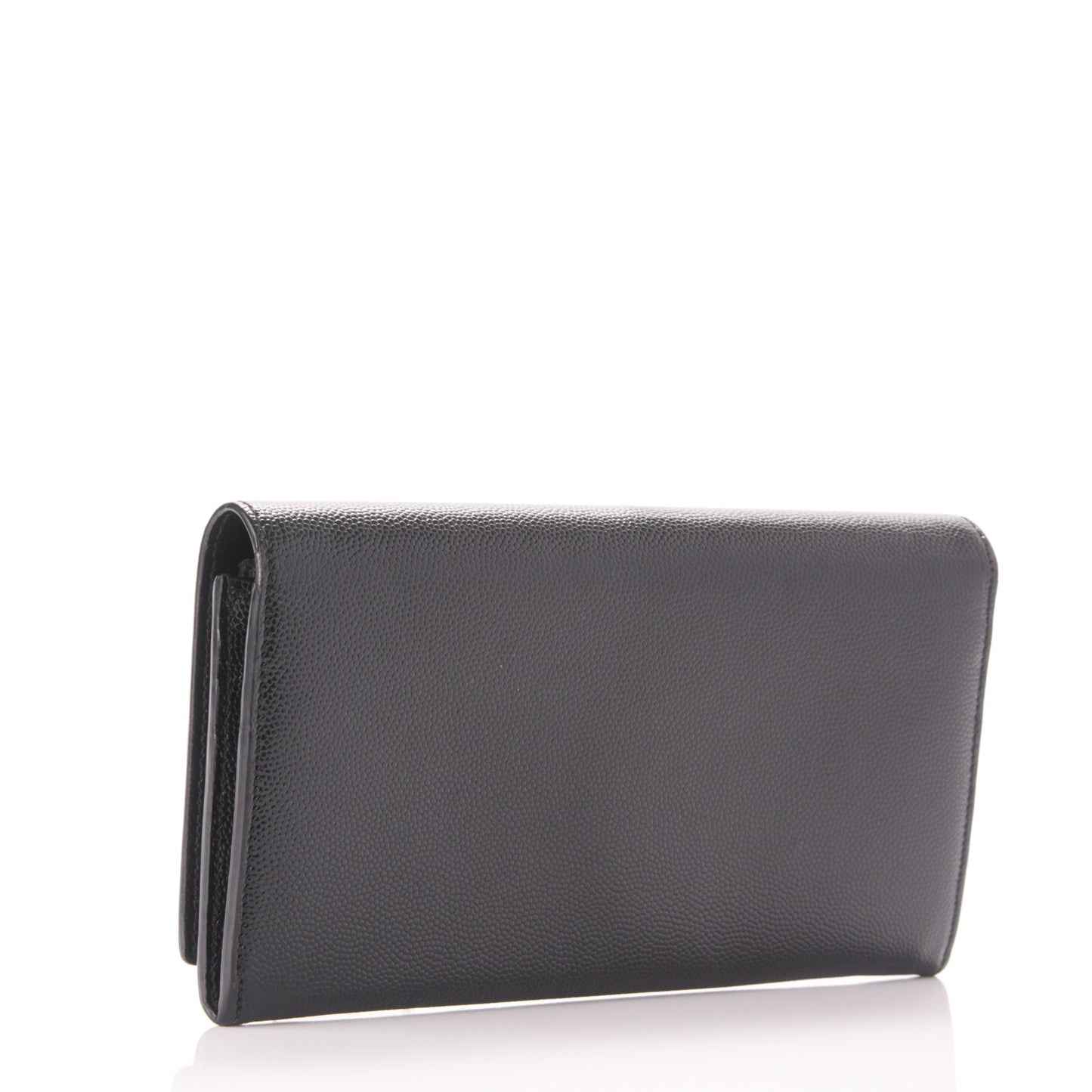 Grain De Poudre Studded Classic Marquage Flap Wallet Black