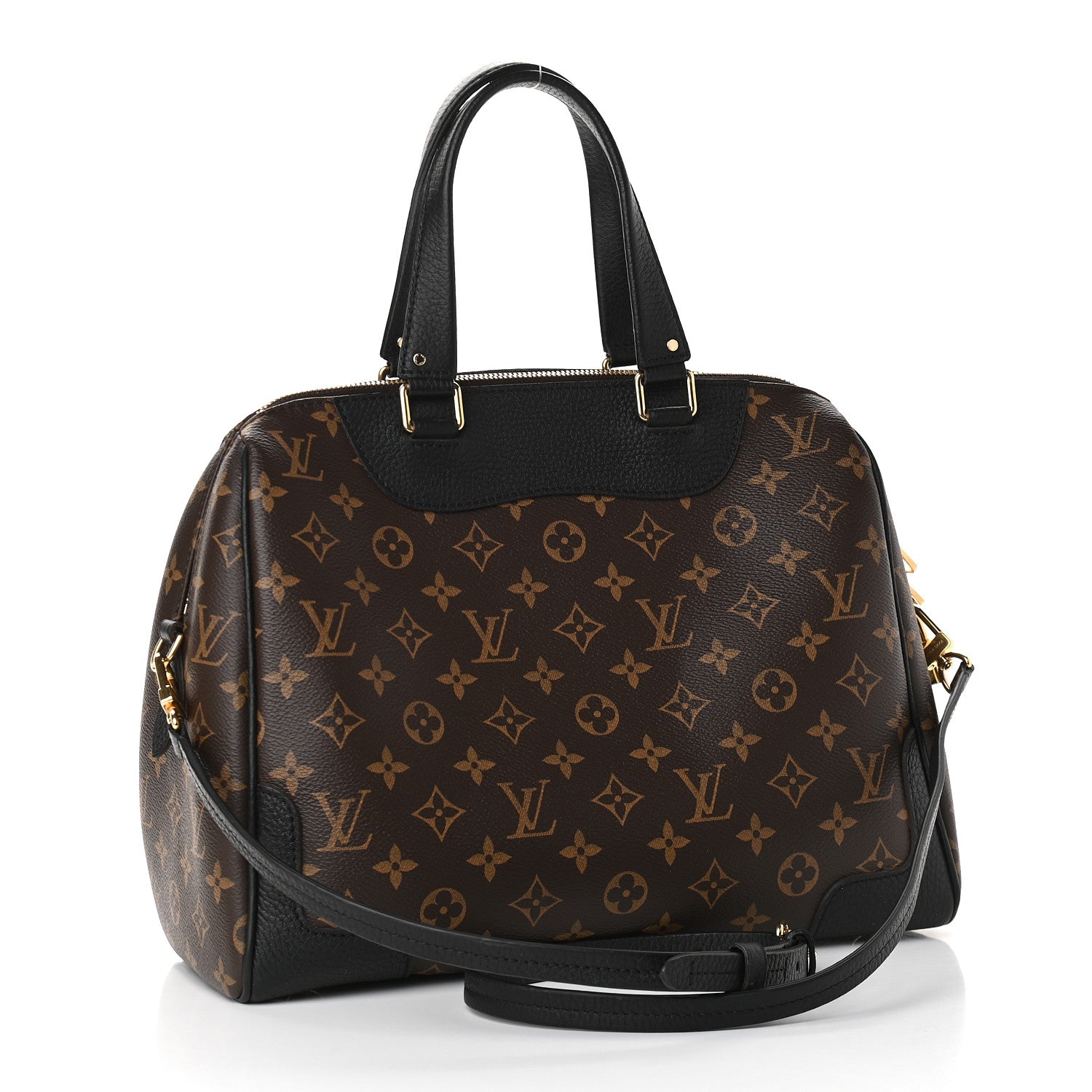 Louis Vuitton Monogram Retiro NM Black 2 of 9