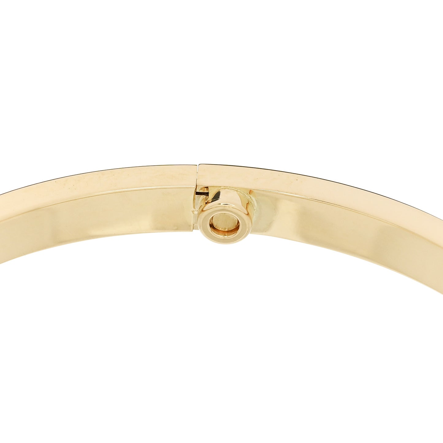 18K Yellow Gold Small LOVE Bracelet 17