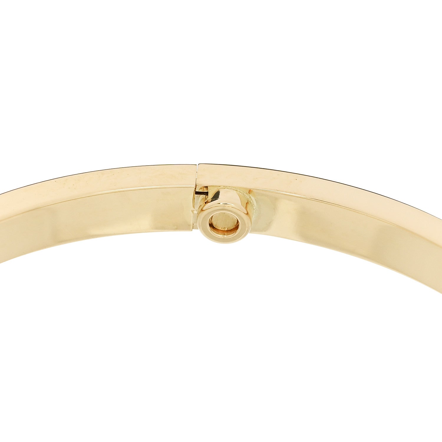 Cartier 18K Yellow Gold Small LOVE Bracelet 17 7 of 8