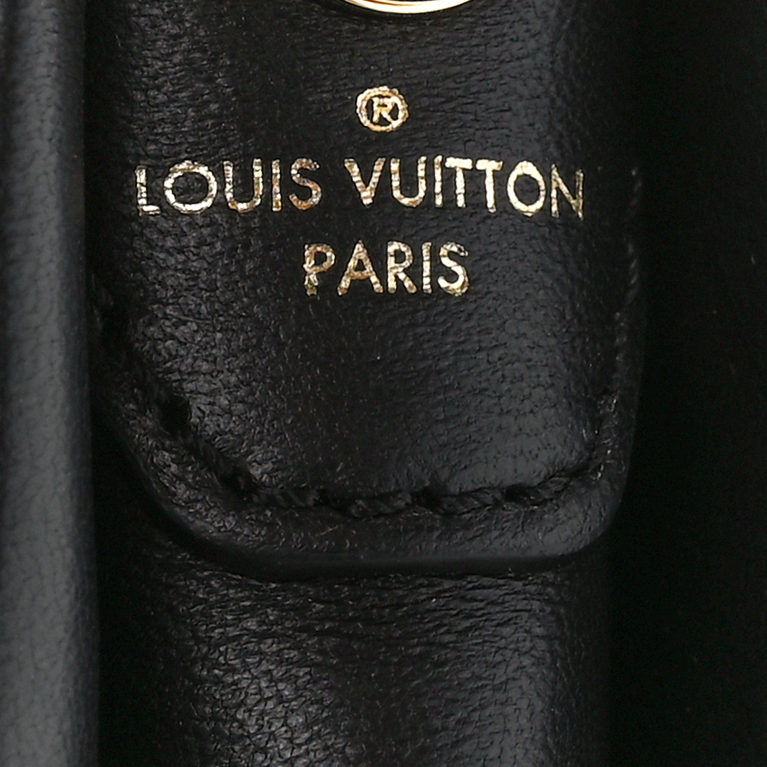 Louis Vuitton Lambskin Embossed Monogram Coussin BB Black 9 of 12