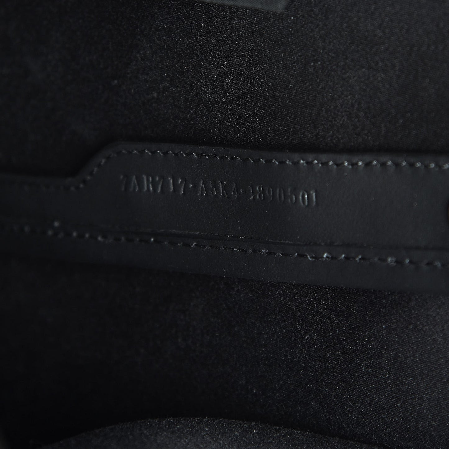 Glazed Fabric Vitello Century FF 1974 Stamp Patch Mini Peekaboo Defender Cover Mogano Panna Black