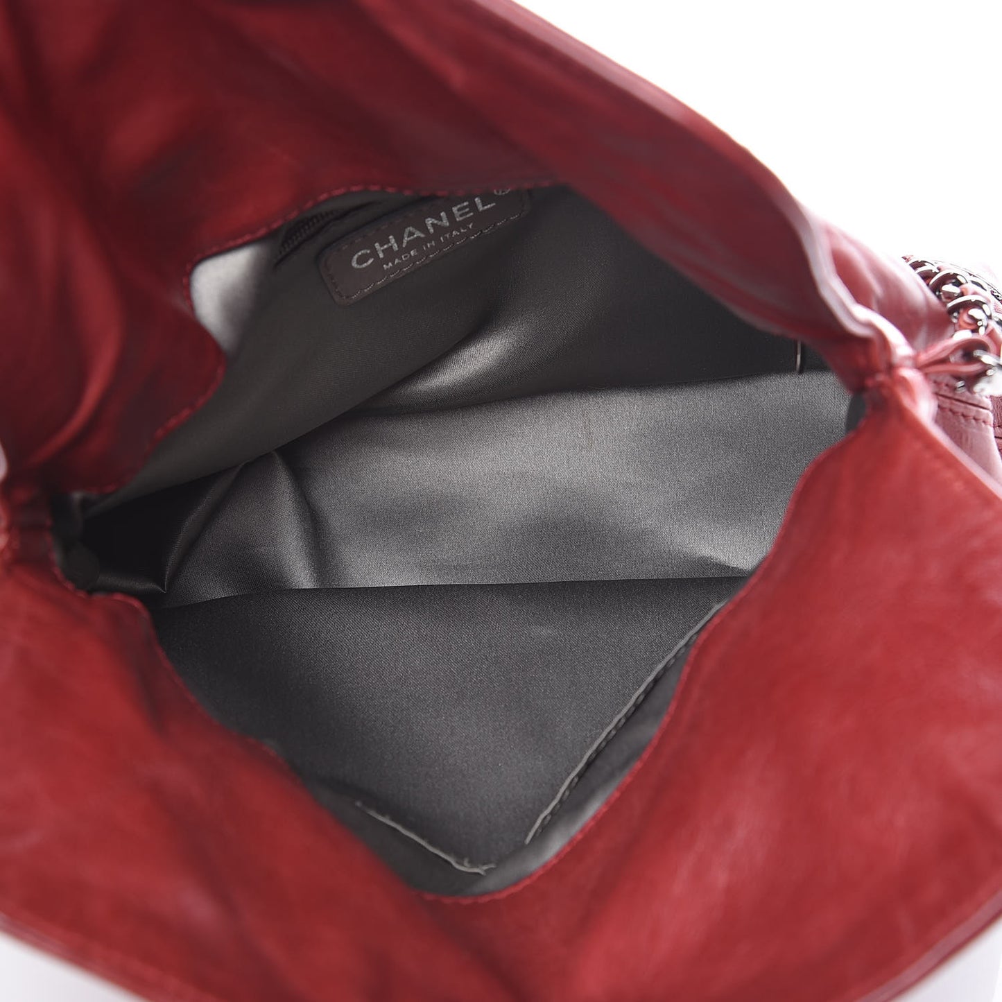 Lambskin CC Chain Shoulder Bag Red