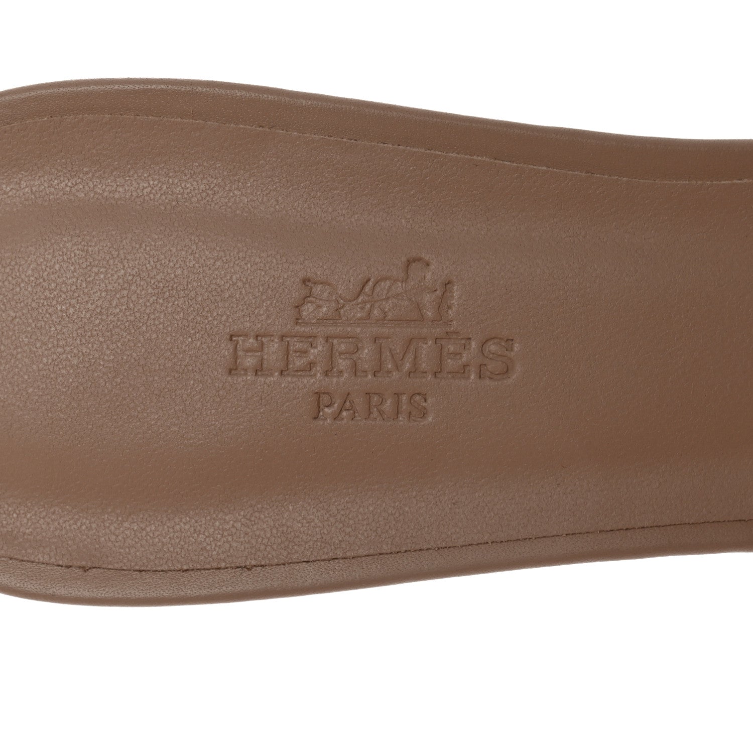 Hermes Calfskin Oasis Sandals 39 Beige Nude 7 of 9