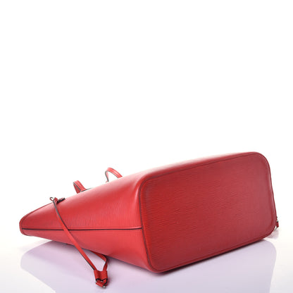 Louis Vuitton Epi Neverfull MM Coquelicot 4 of 10
