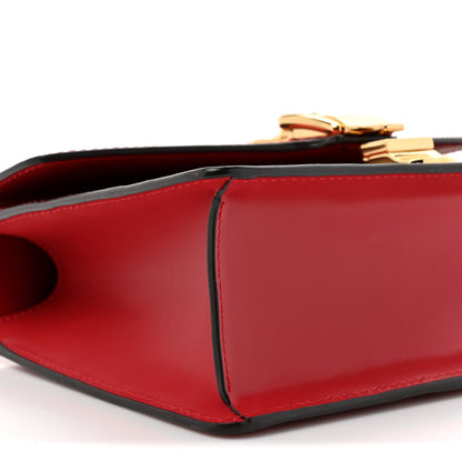 Gucci Calfskin Small Sylvie Shoulder Bag Hibiscus Red 10 of 13