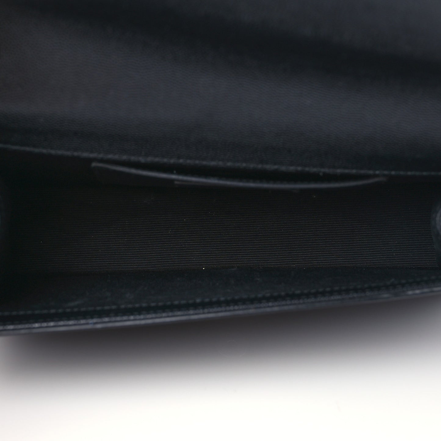 Grain De Poudre Medium Classic Monogram Kate Satchel Black