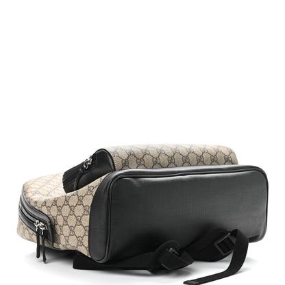 Gucci GG Supreme Monogram Medium Backpack Black 4 of 12