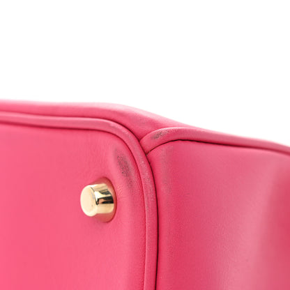 Christian Dior Smooth Calfskin Medium Diorissimo Tote Fuchsia 11 of 13