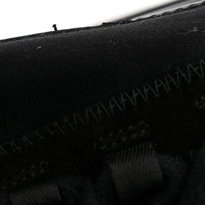 Chanel Velvet Calfskin Mixed Fibers CC Sneakers 40 Black 10 of 11