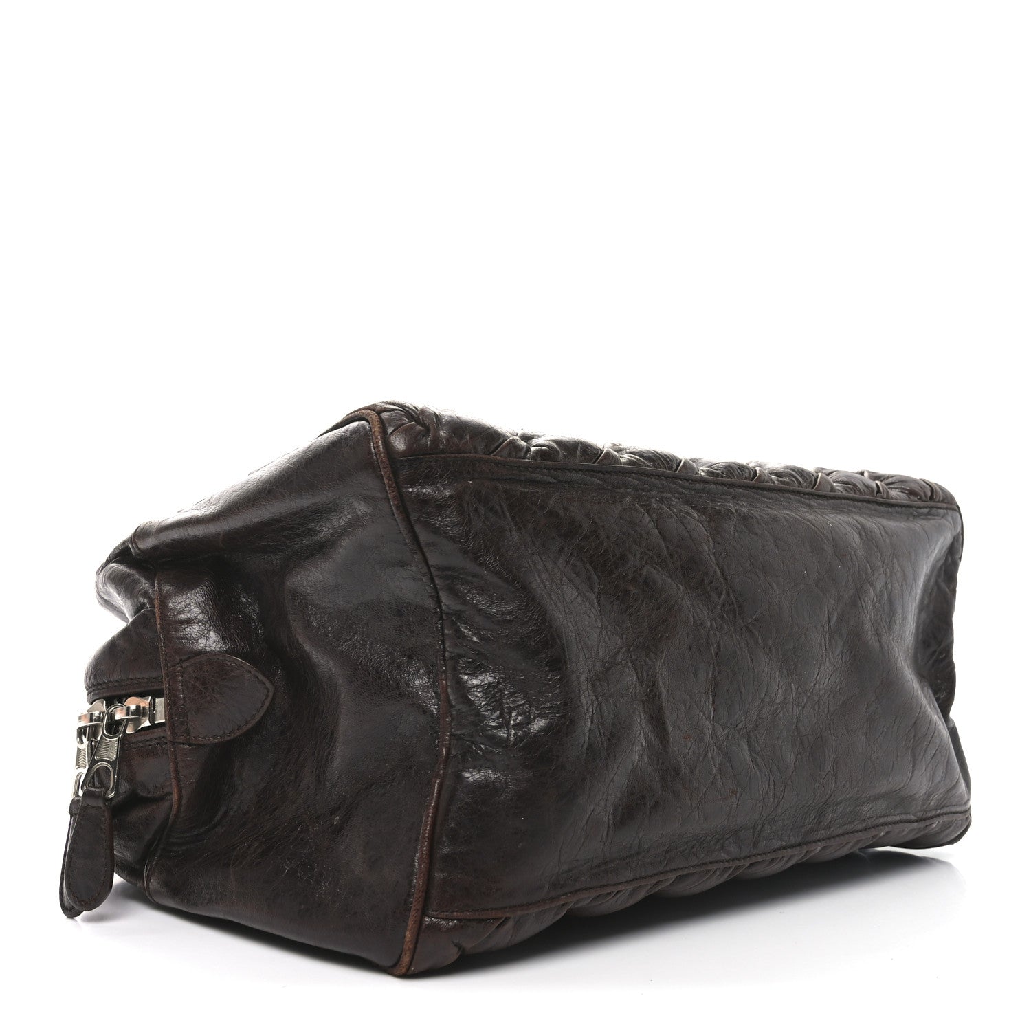 Balenciaga Chevre Quilted Matelasse MM Sienna 4 of 10