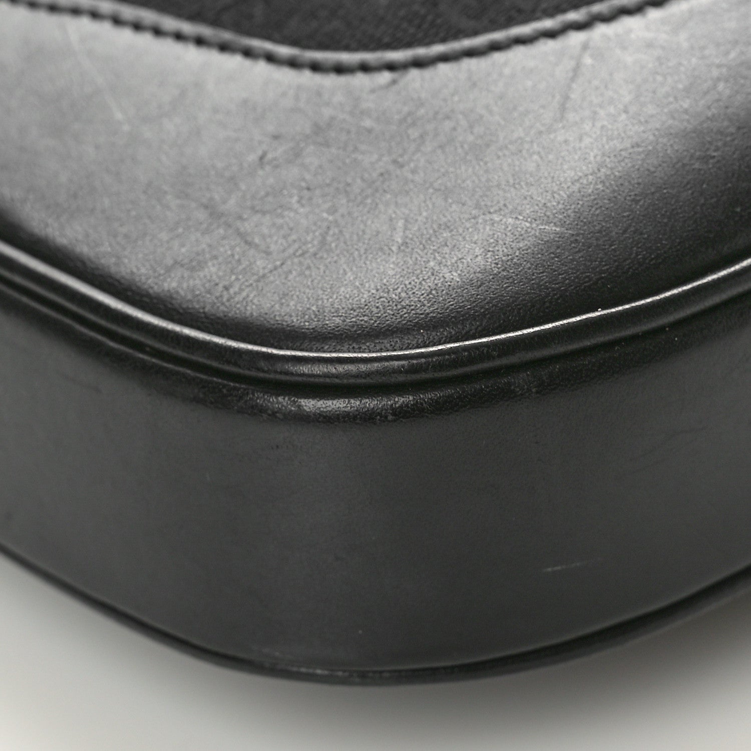 Gucci Monogram Small Jackie O Hobo Black 9 of 10