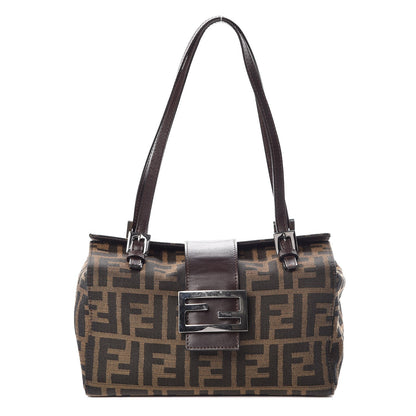 Fendi Zucca Small Handbag Tobacco 1 of 9
