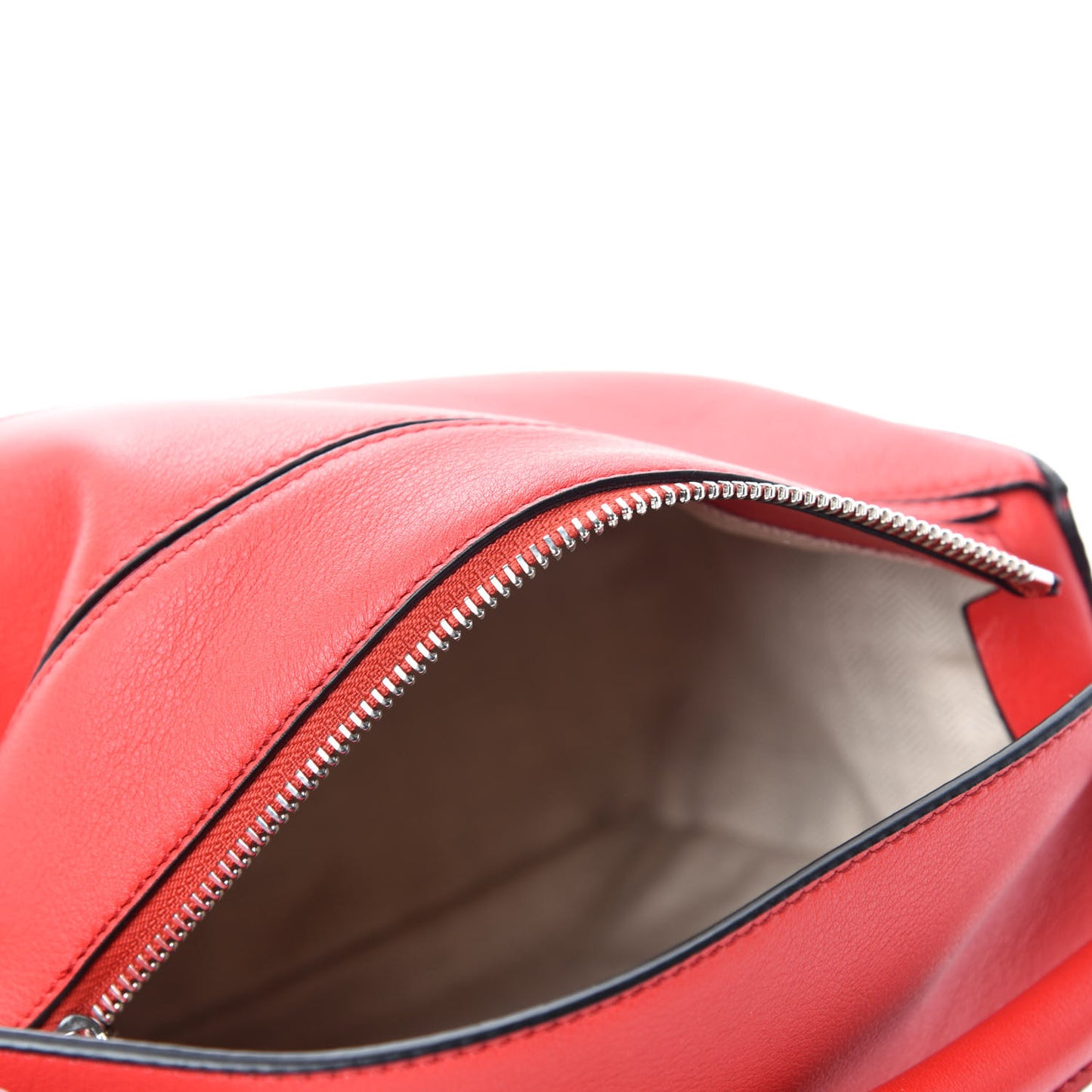 Calfskin Small Puzzle Bag Scarlet