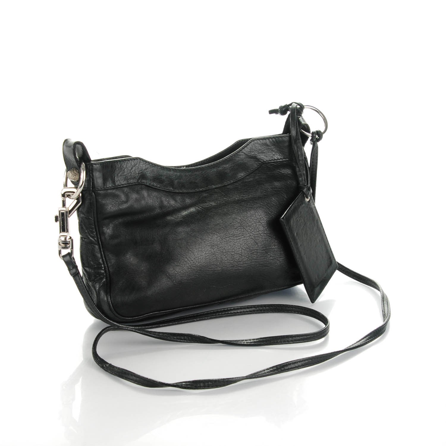 Balenciaga Agneau Giant 12 Silver Hardware Hip Black 3 of 7