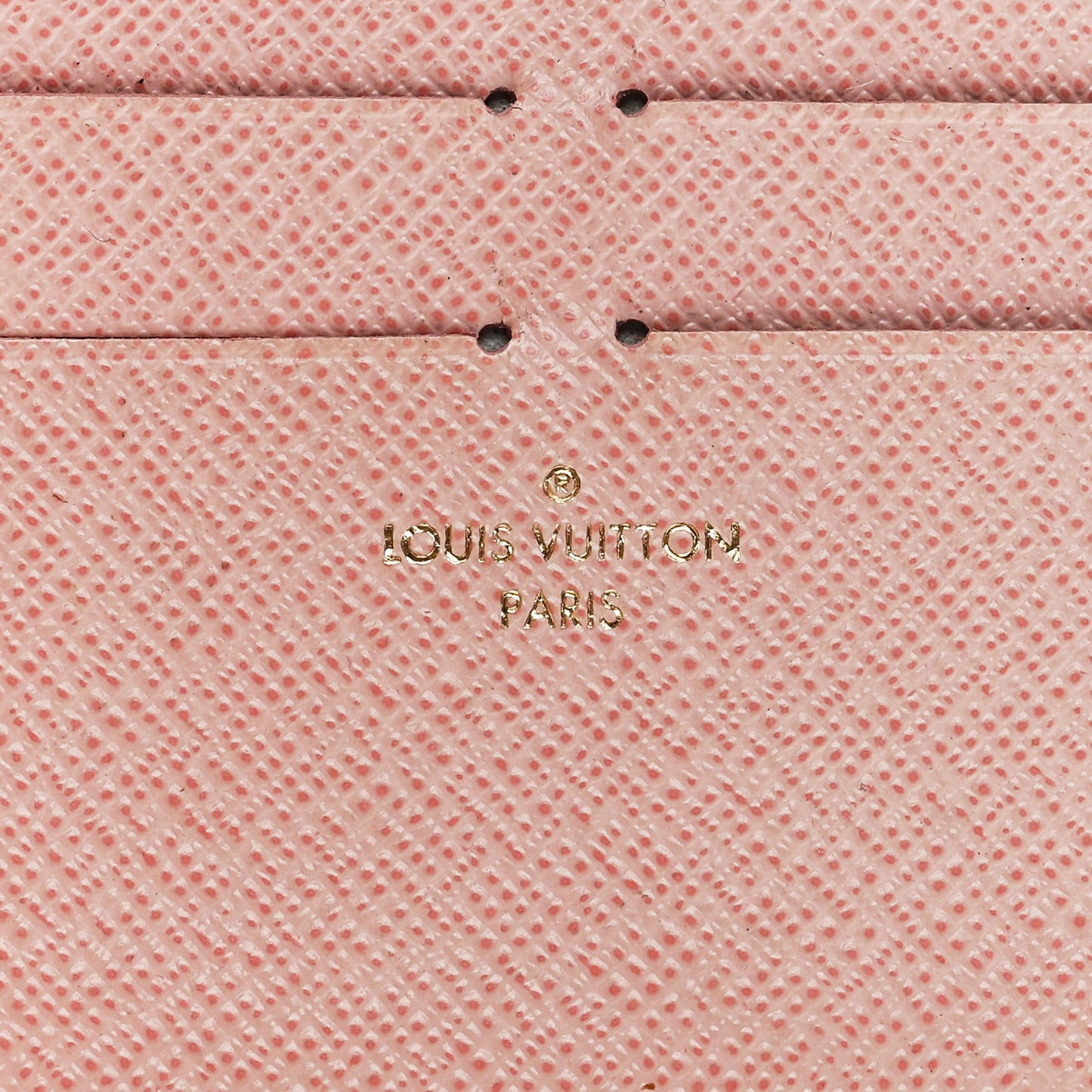 Calfskin Felicie Card Holder Insert Rose Ballerine