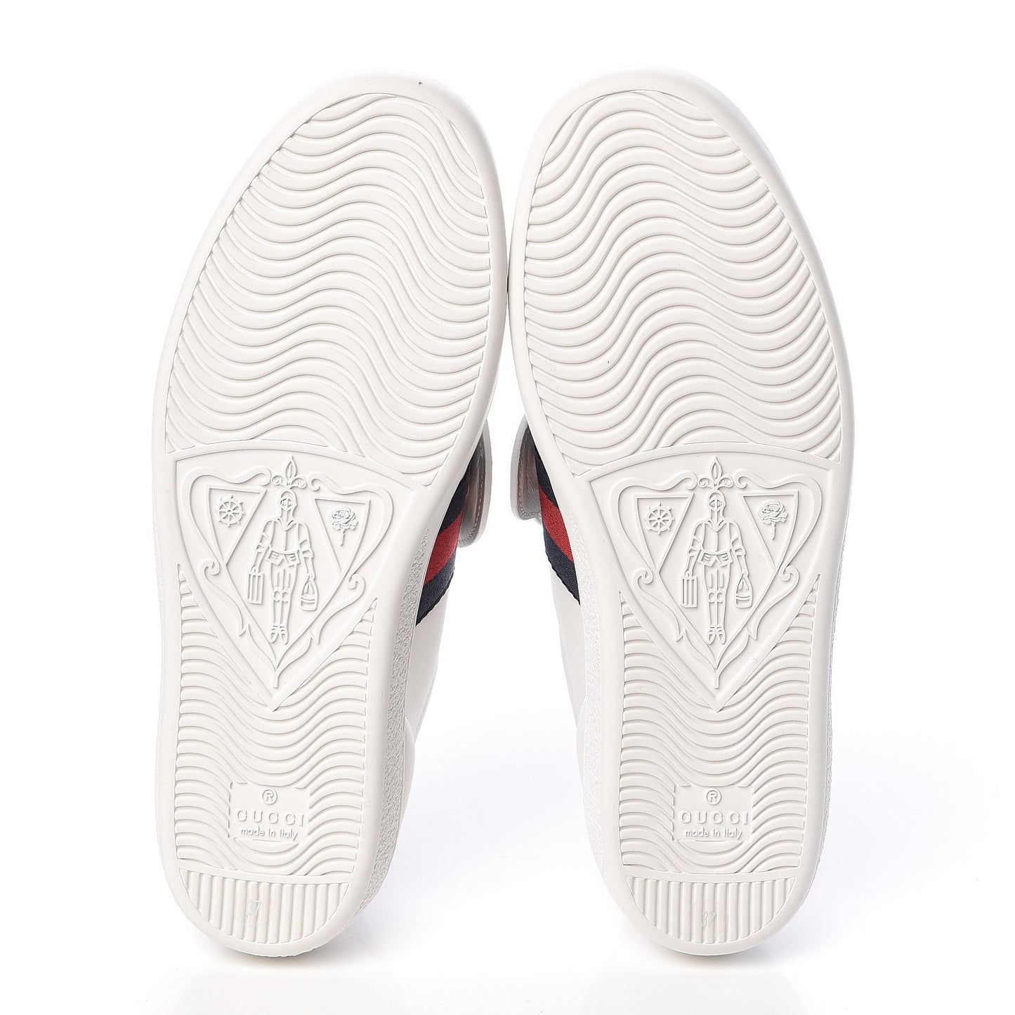 Calfskin Ayers Web Dagger Embroidered Womens Ace Sneakers 37 White