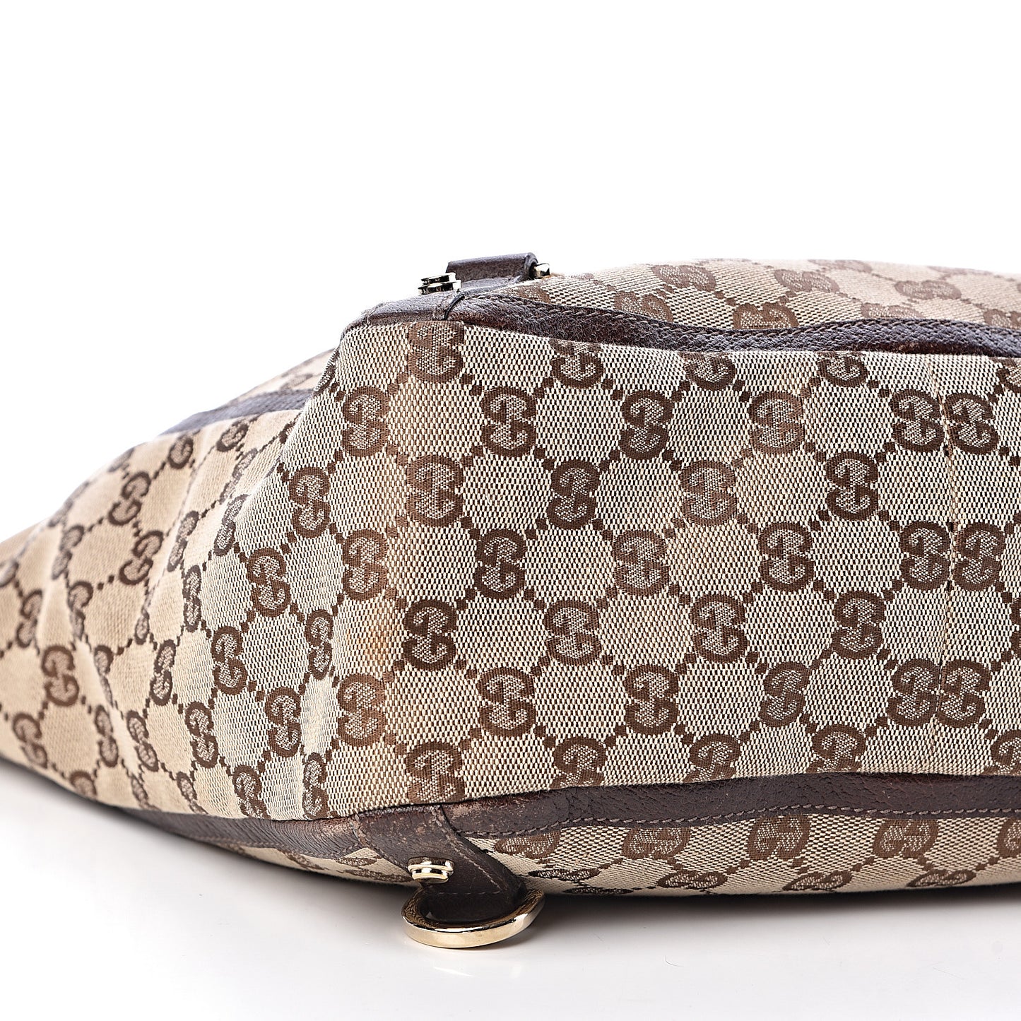 Monogram Abbey Small Tote Dark Brown