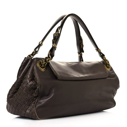 Bottega Veneta Nappa Intrecciato Napoli Shoulder Bag 2 of 17