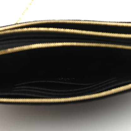 Louis Vuitton Empreinte Double Zip Pochette Black 5 of 9