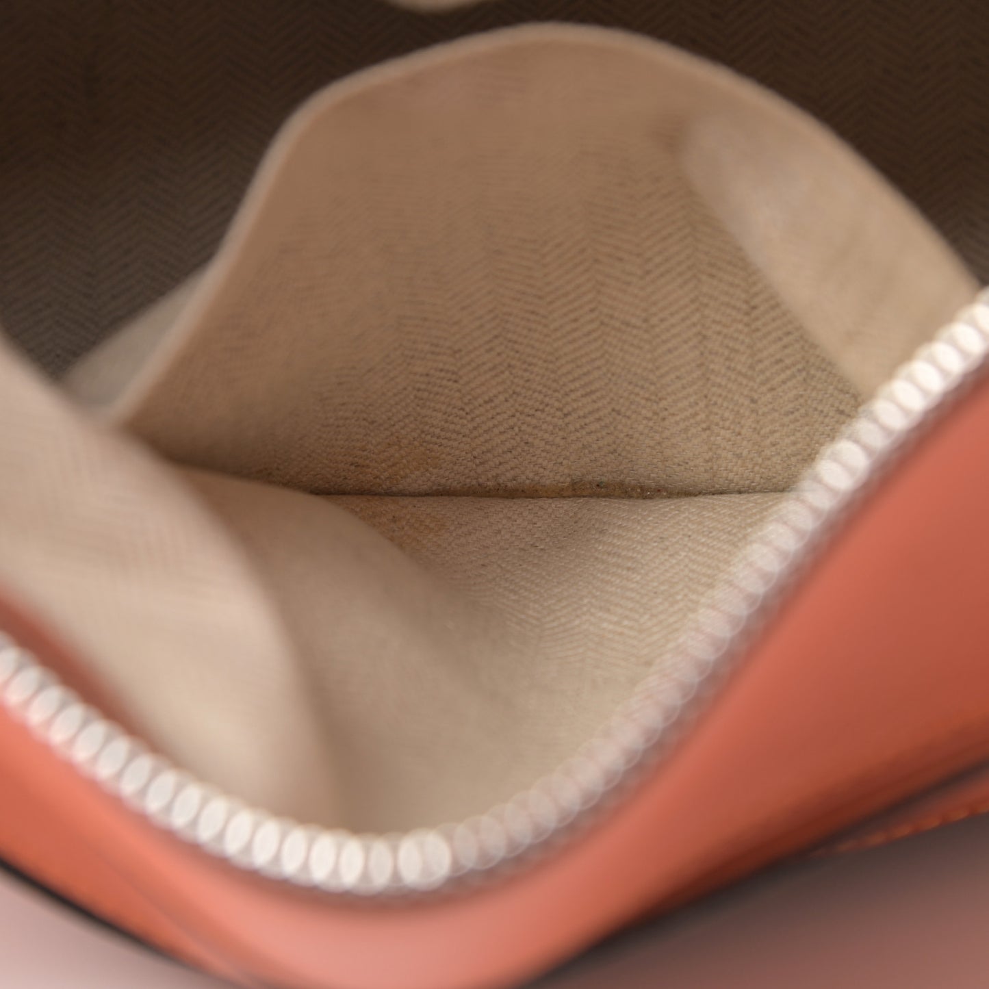 Calfskin Medium Puzzle Bag Coral