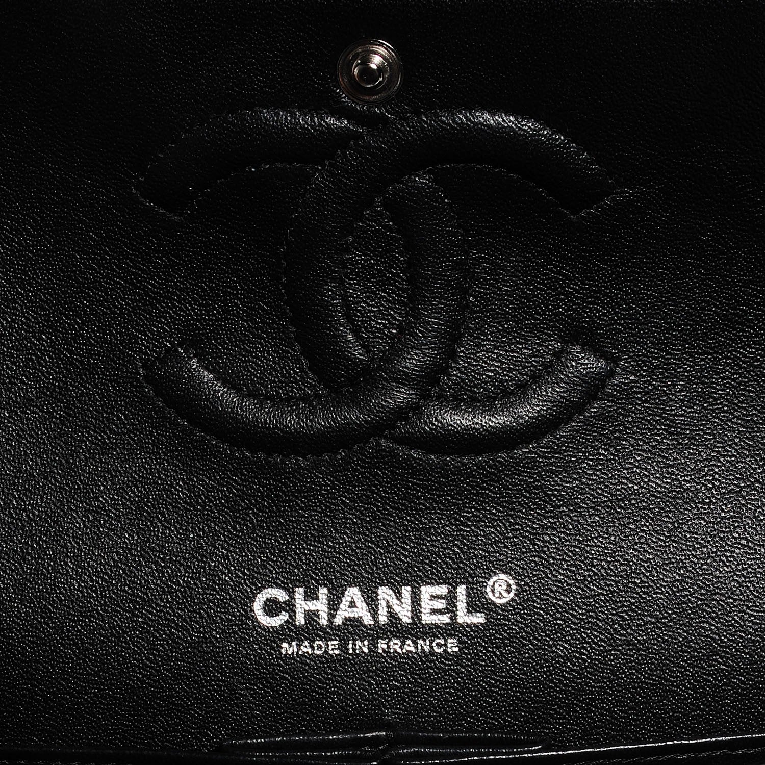 Chanel Lambskin Medium Double Flap Black 6 of 8