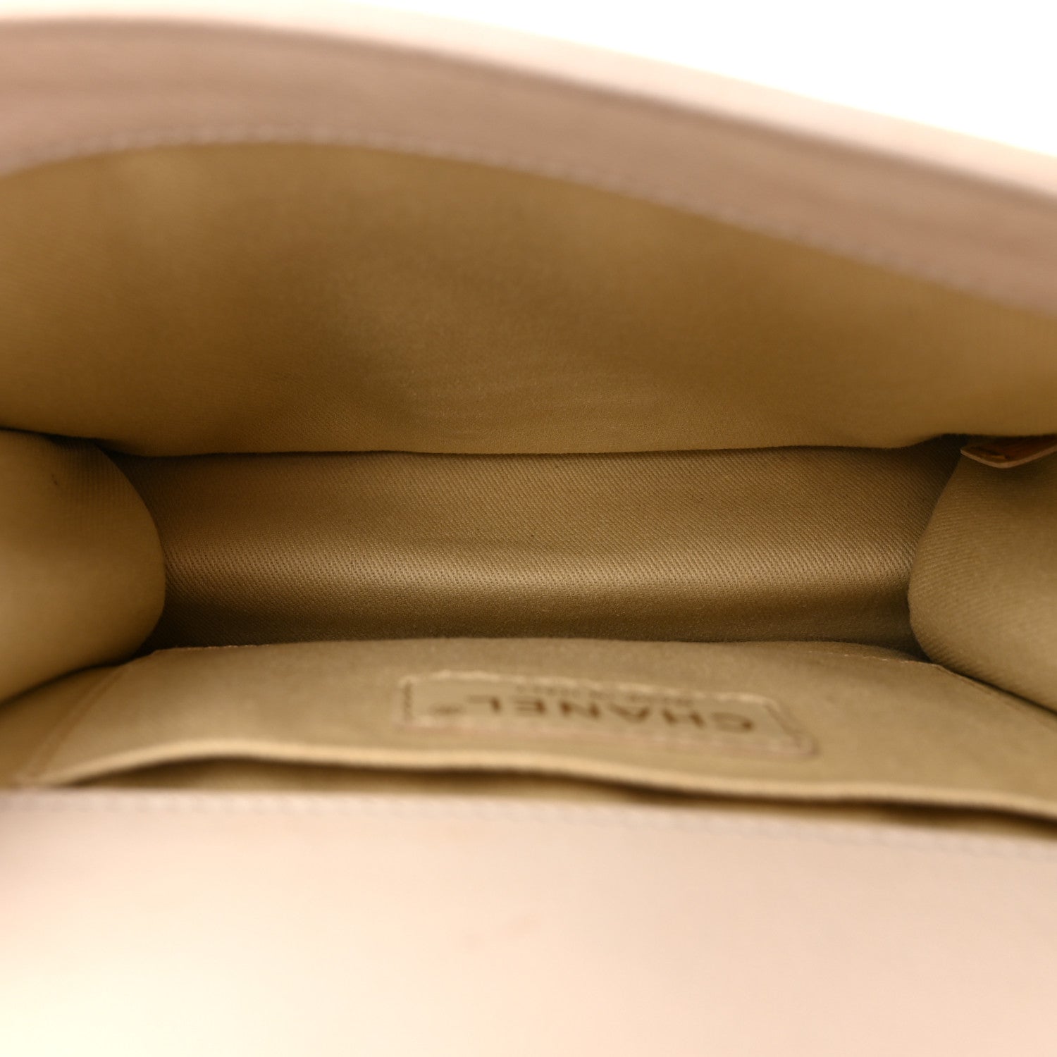 Chanel Goatskin Quilted Large Rita Top Handle Flap Beige 5 of 12