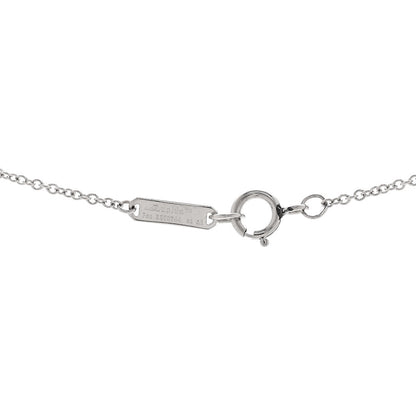 Tiffany Platinum Diamond .34ct True Cut Pendant Necklace 5 of 6