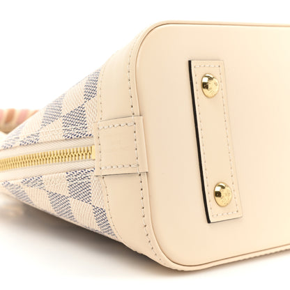 Louis Vuitton Damier Azur Braided Alma BB 8 of 8