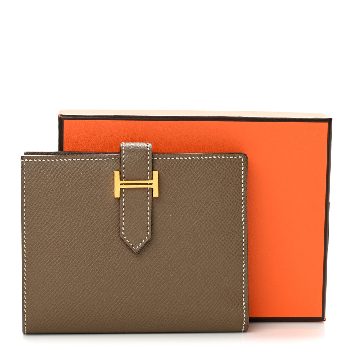 Epsom Bearn Compact Wallet Etoupe