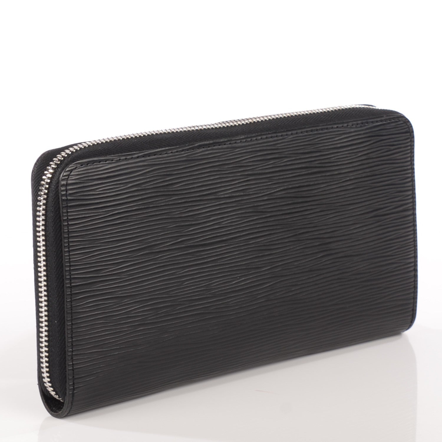 Louis Vuitton Epi Zippy Organizer Wallet Black 3 of 7