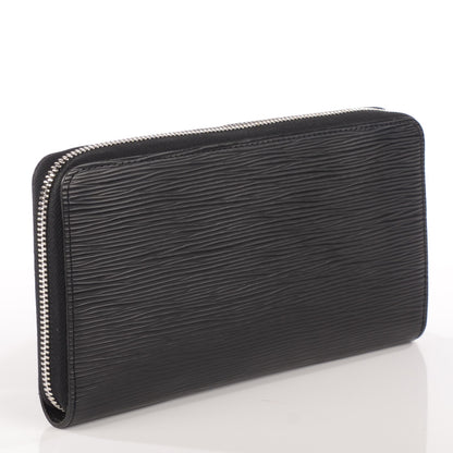 Louis Vuitton Epi Zippy Organizer Wallet Black 3 of 7