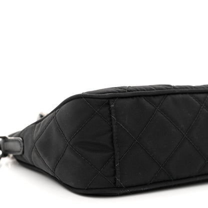 Prada Nylon Tessuto Impuntu Quilted Crossbody Bag Black 10 of 13