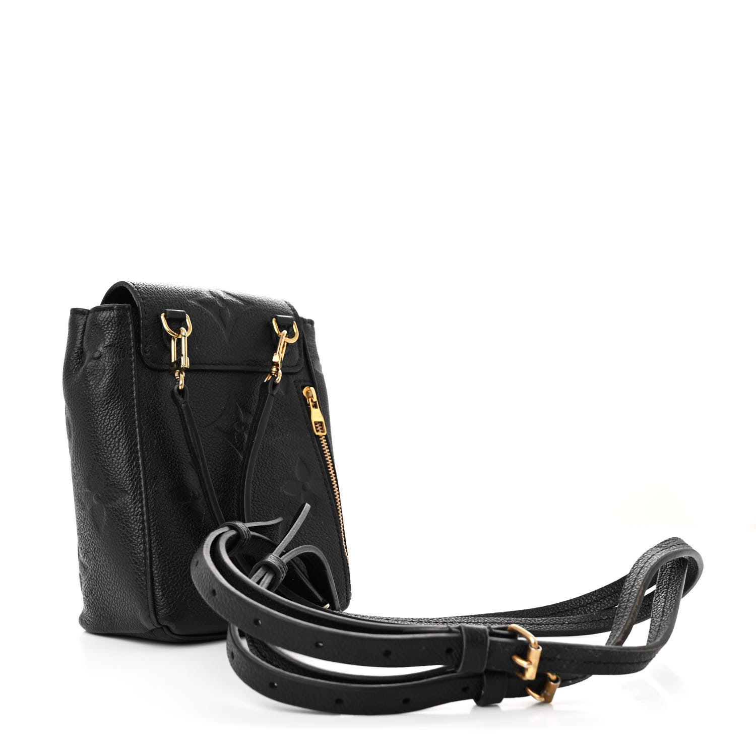 Louis Vuitton Empreinte Monogram Giant Tiny Backpack Black 3 of 11