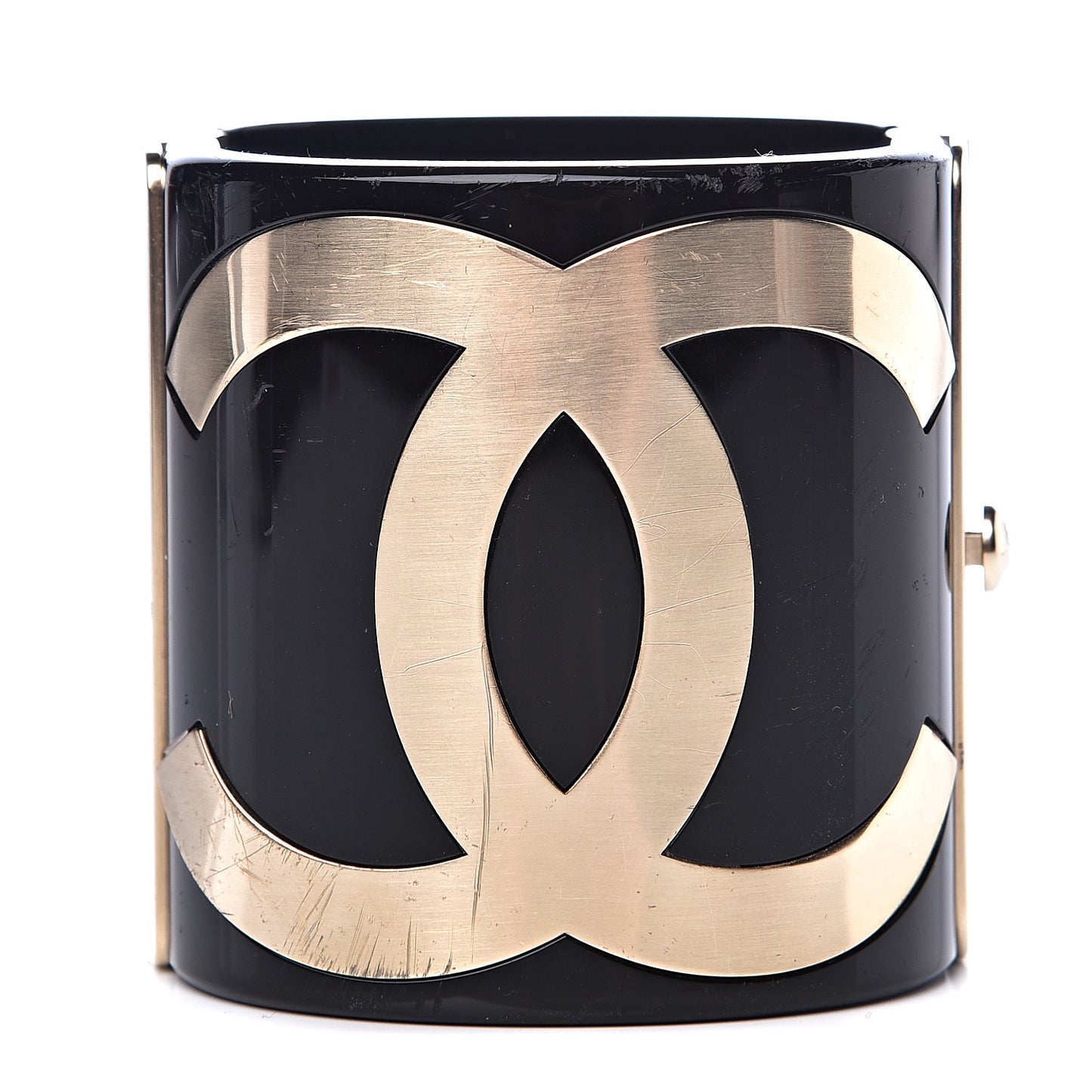 Resin CC Cuff Black Gold