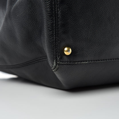 Chanel Calfskin Cerf Executive Shopper Tote Black 14 of 17