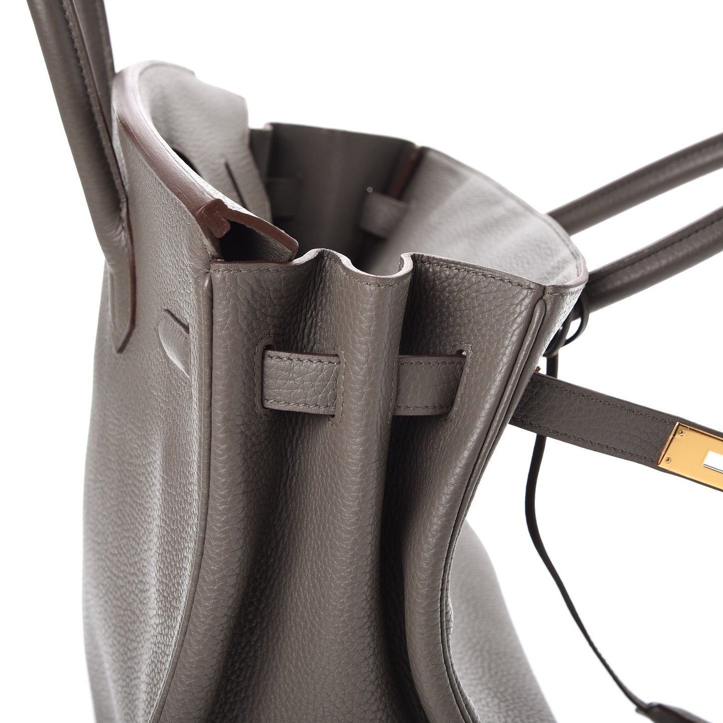 Taurillon Clemence Birkin 35 Etain