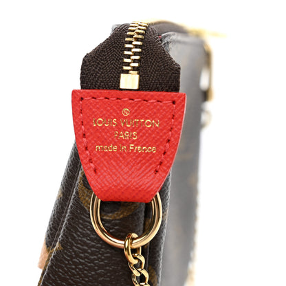 Louis Vuitton Monogram 2018 Christmas Animation Mini Cats Pochette Accessories 6 of 8