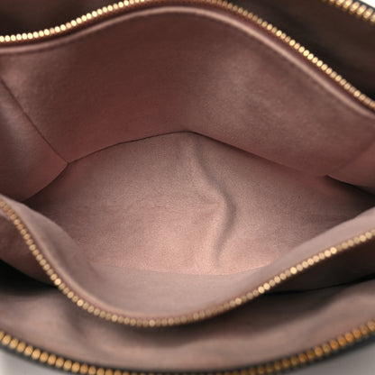 Louis Vuitton Lambskin Embossed Monogram Coussin PM Black 6 of 11