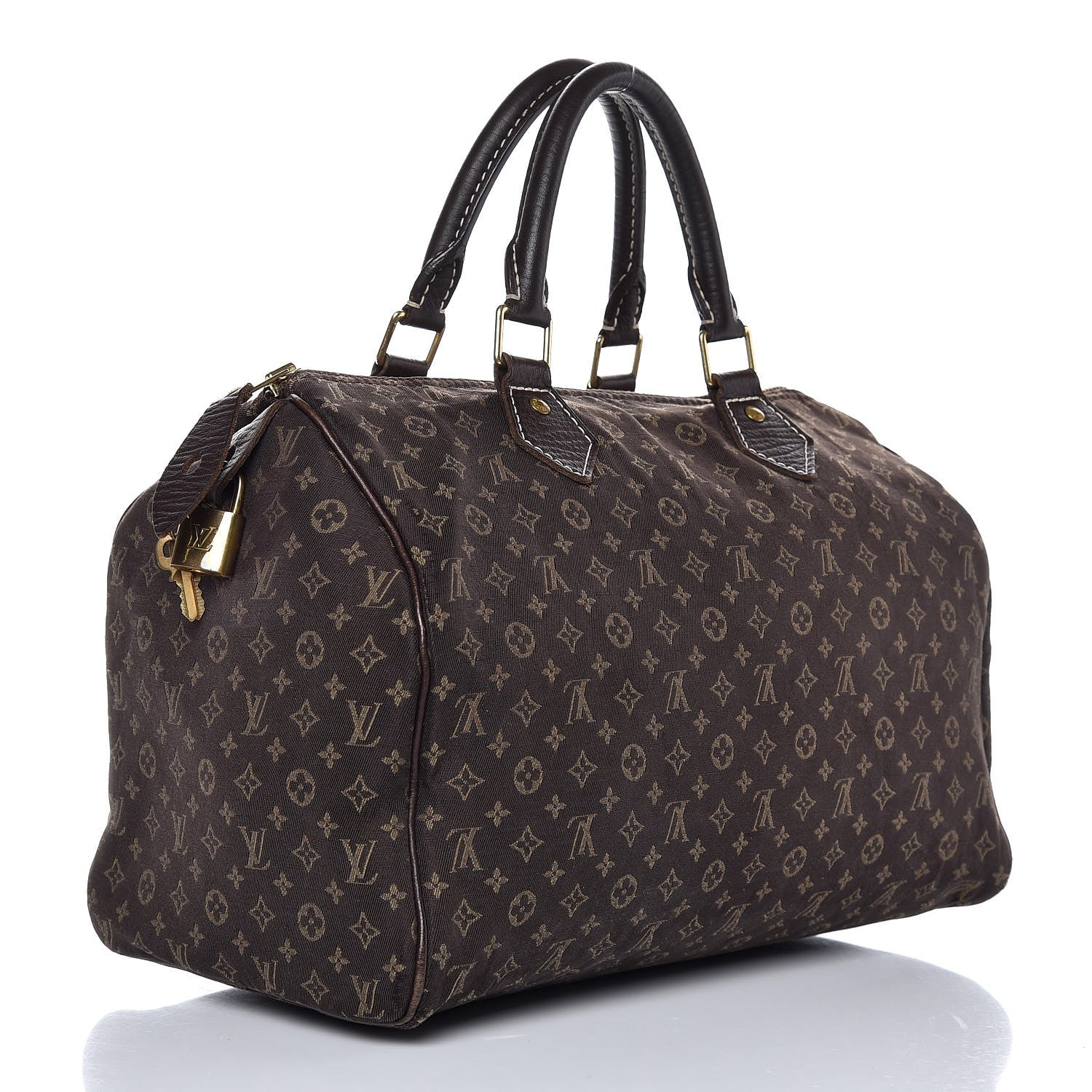 Louis Vuitton Mini Lin Speedy 30 Ebene 3 of 11