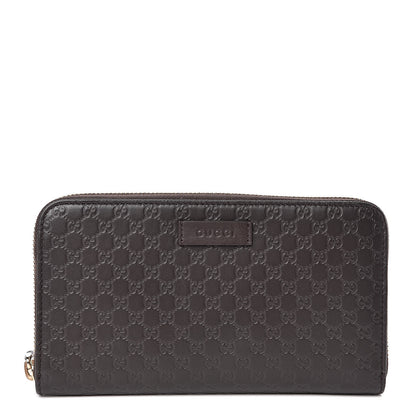Gucci Microguccissima Zip Around Wallet Testa di Moro 1 of 7